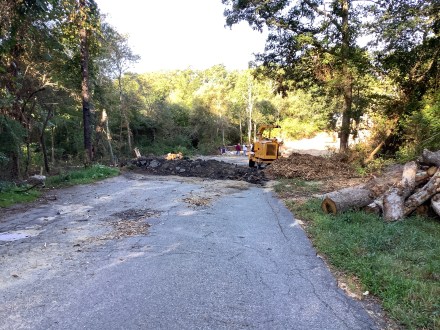 Santuit River Culvert Under Construction September 2019